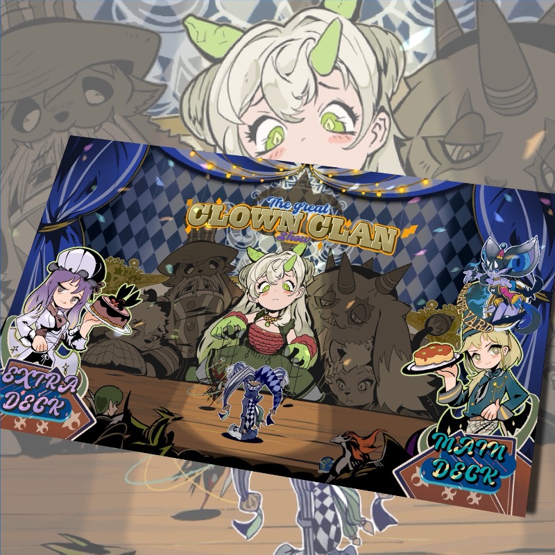 Door Mat Blank - 遊戯王！ Clown Clan New Face 600x350mm