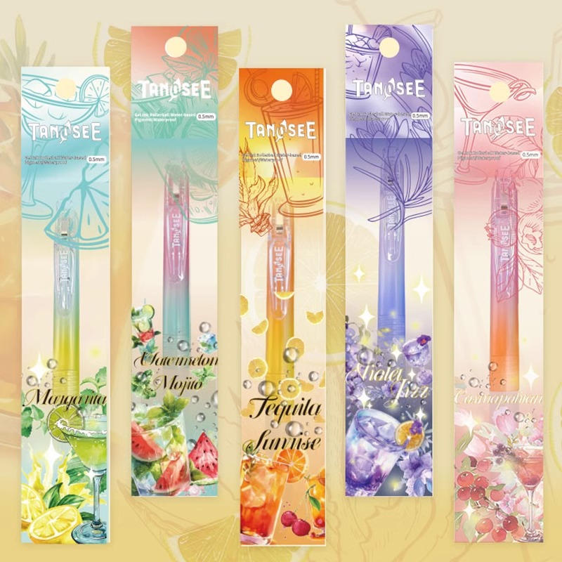 TANOSEE TS-JJ15 カクテル限定 グラデーション - Zebra Pen Sarasa のレビューと価格