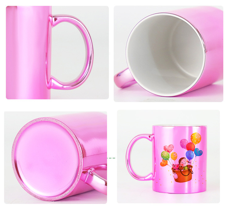 320ml昇華ブランクコーヒーマグカップ2個セット、クリエイ - Sublimation Mug White のレビューと価格