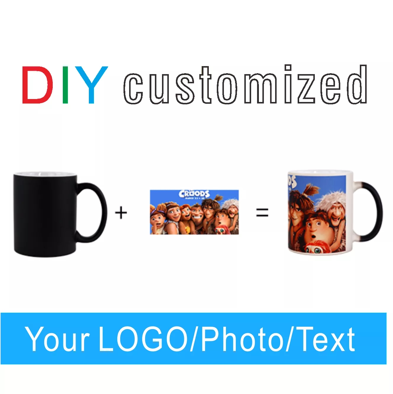 DIY パーソナライズされたマジックマグ 350 ミリリット - Sublimation Mug White のレビューと価格