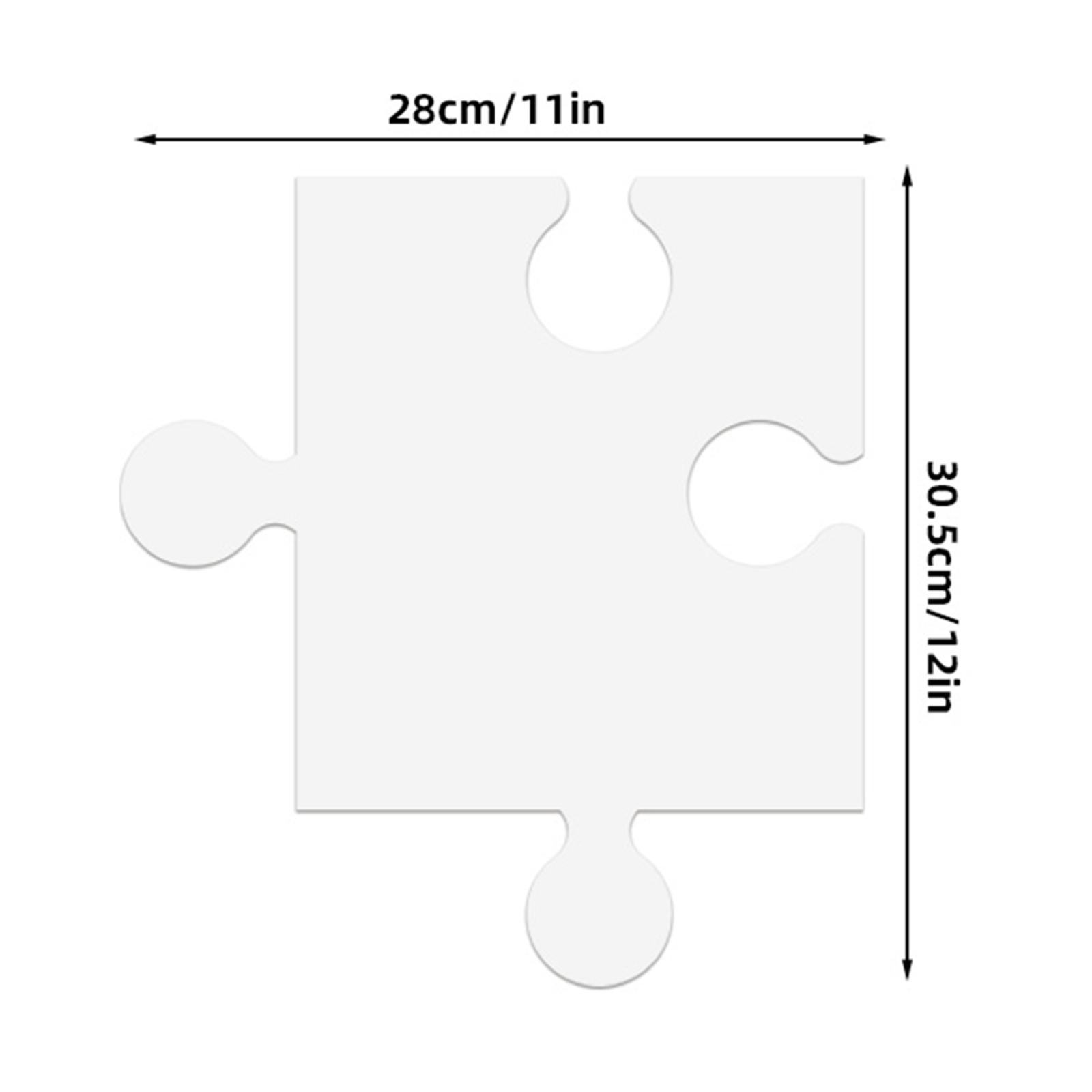 子供から大人まで楽しめる、DIYアートプロジェクト用の白いパ - Puzzle Blank White のレビューと価格